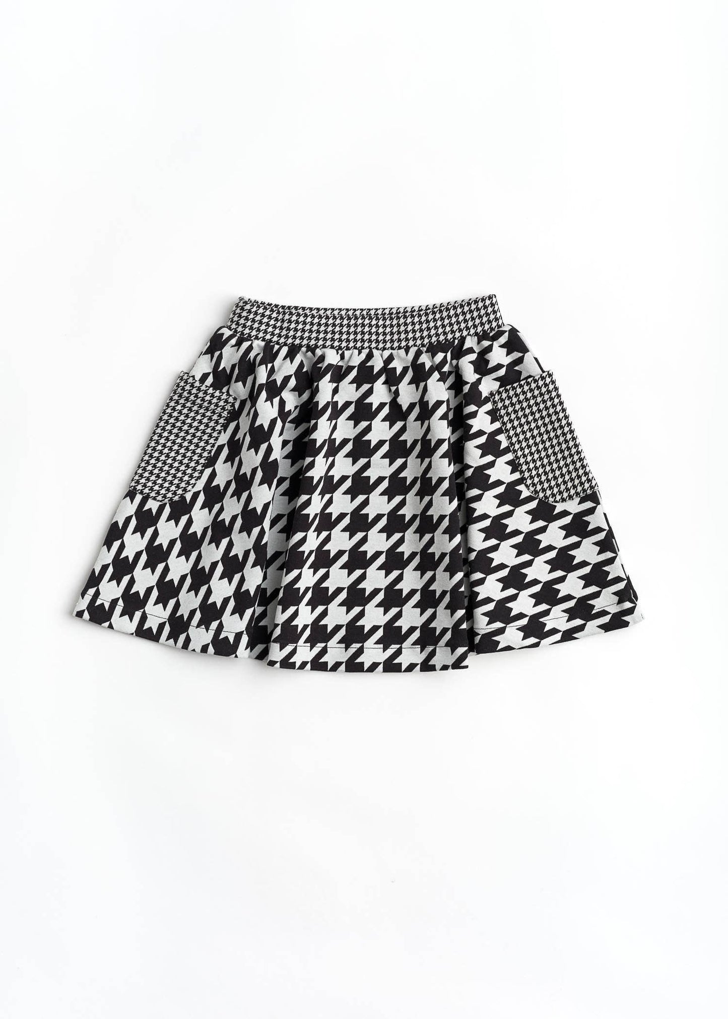 Houndstooth Skater Skirt