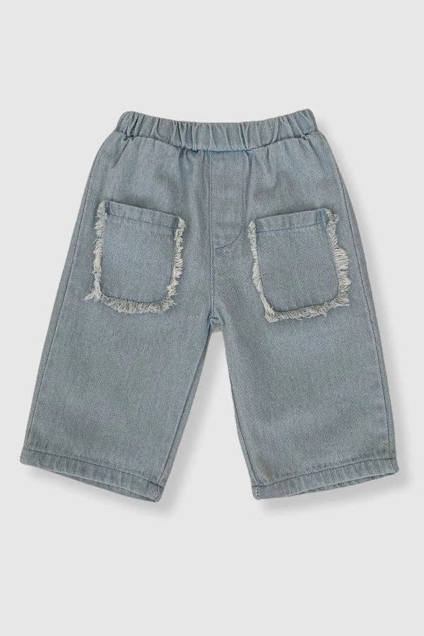 100% Cotton Denim Pants
