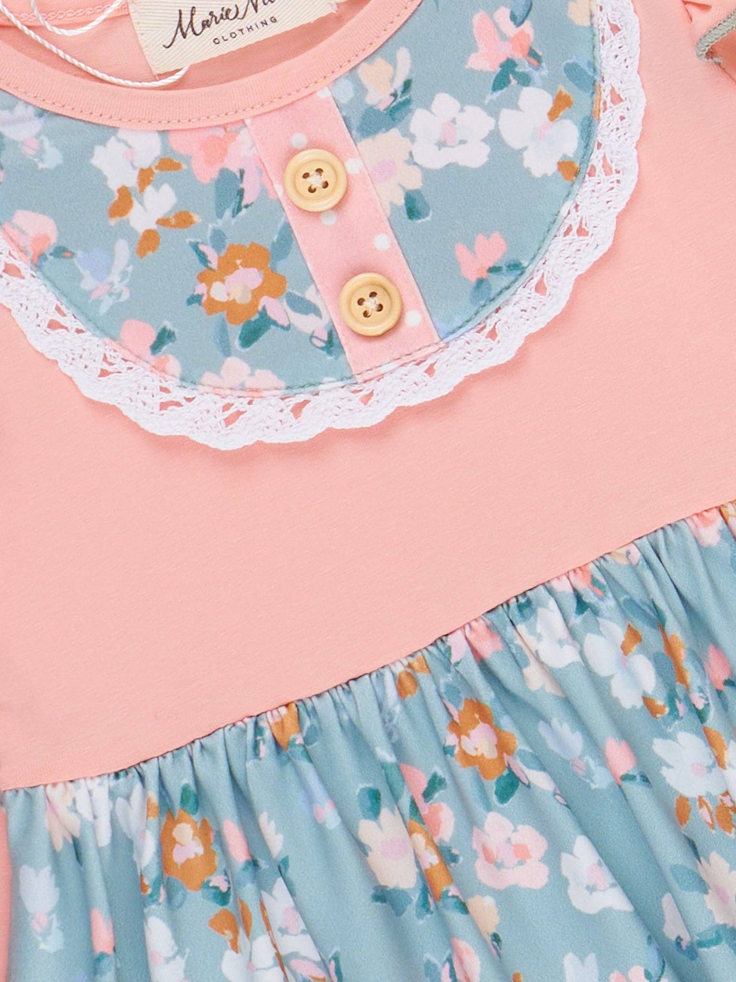 Little Wildflower Ruffle Dress