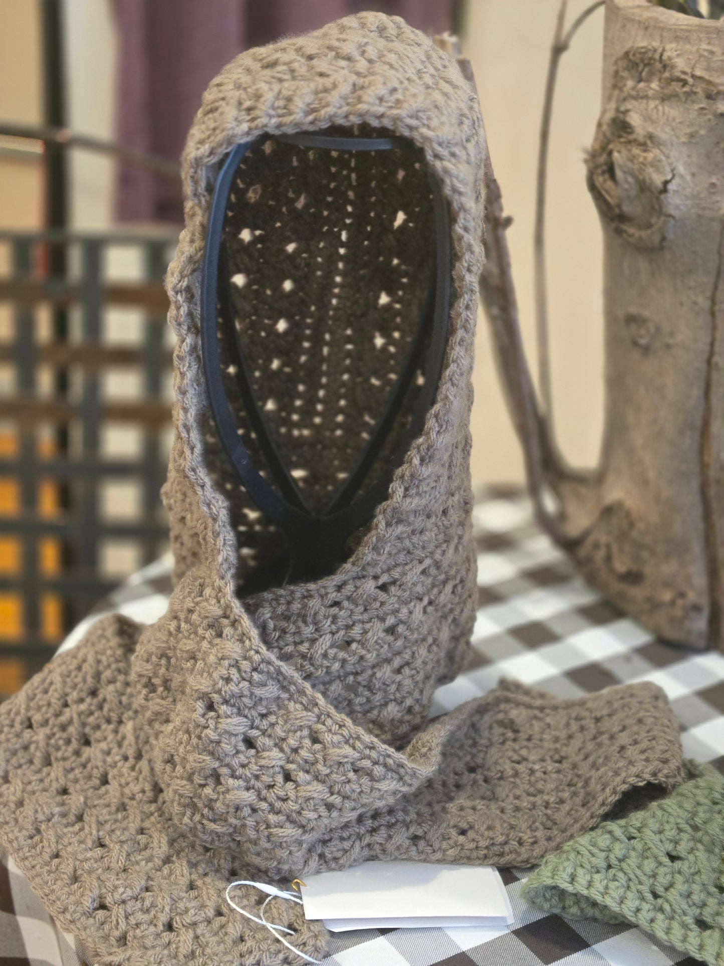 Handmade Hooded Scarves