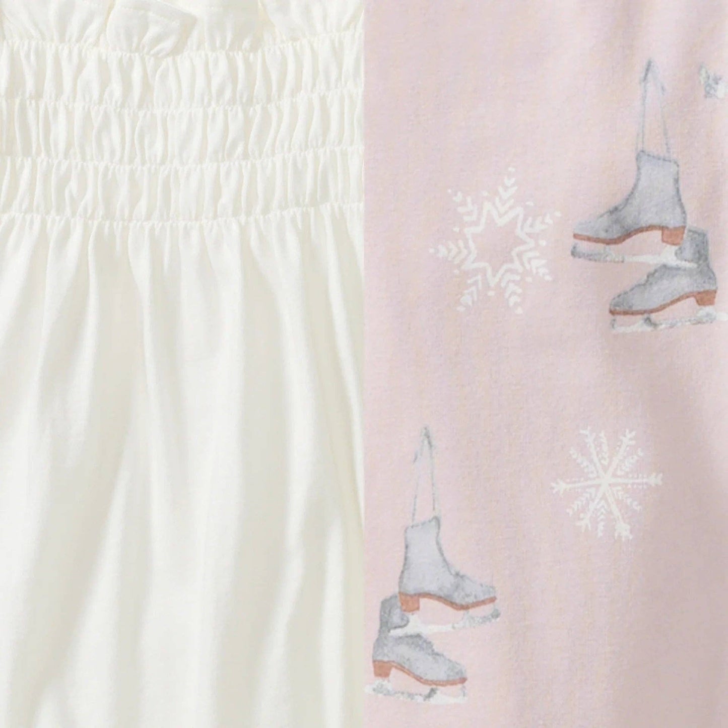 Ice Skates Organic Tunic & Pants Set