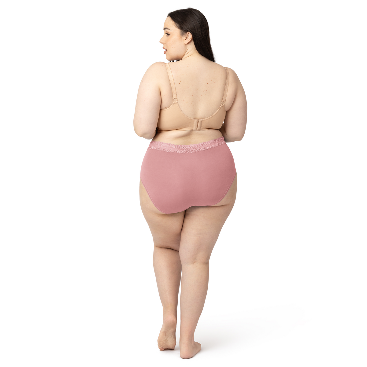 High-Waisted Postpartum Recovery Panties -Dusty Hues