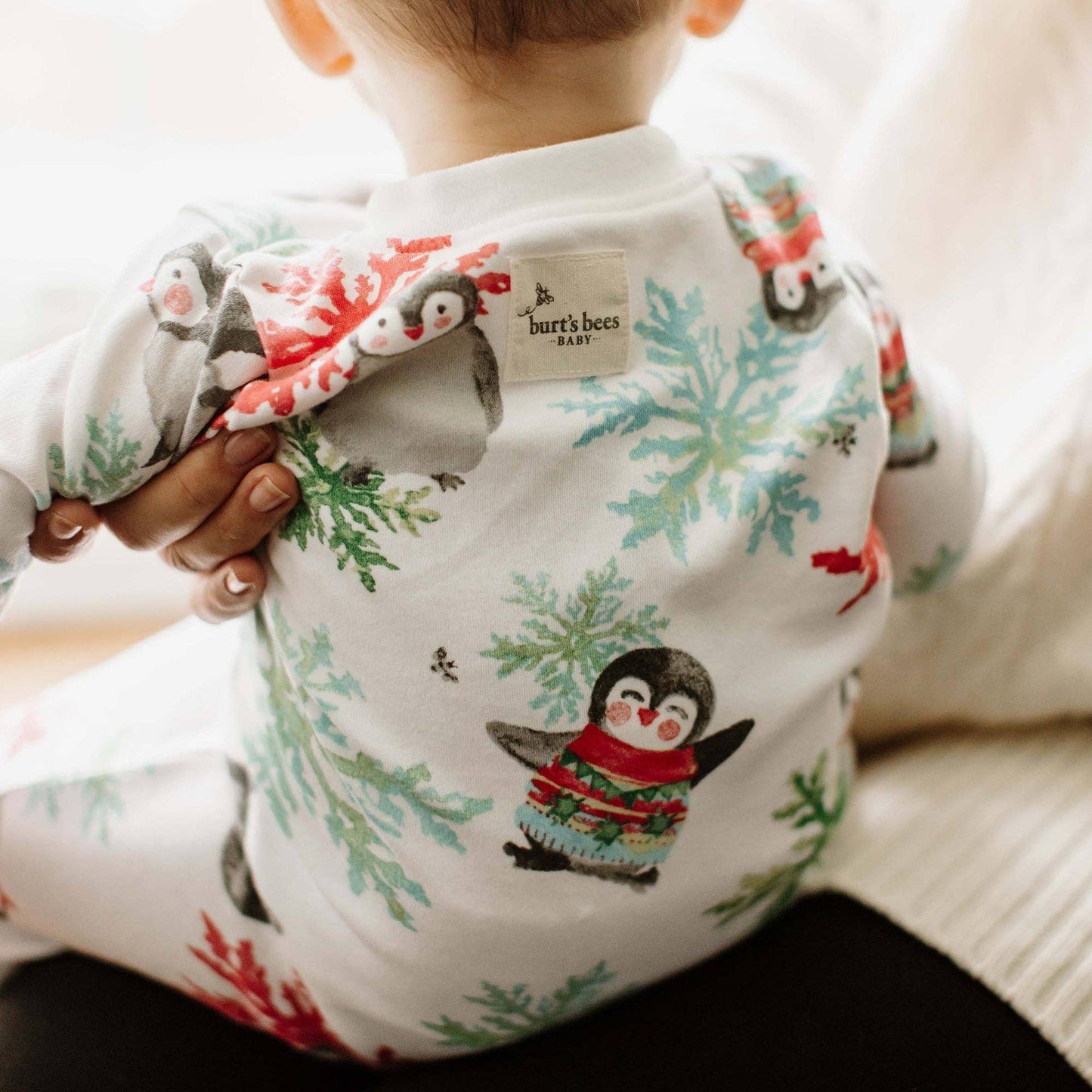 Cozy Penguins Two-Piece Pajamas