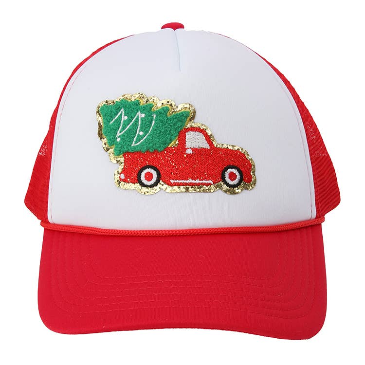 Christmas Tree Trucker Hat