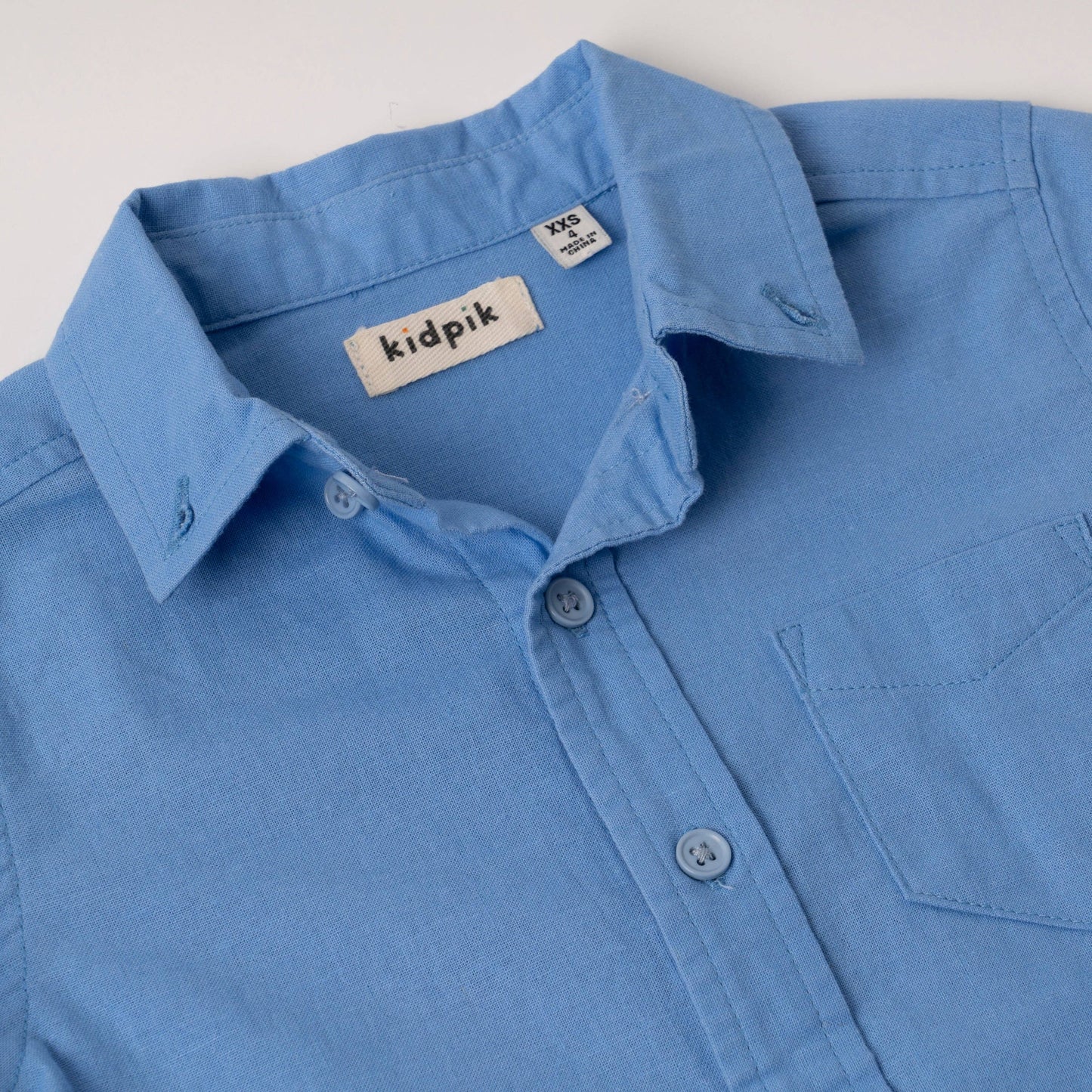 Roll Sleeve Linen Shirt
