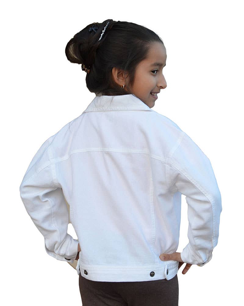 White Denim Jacket