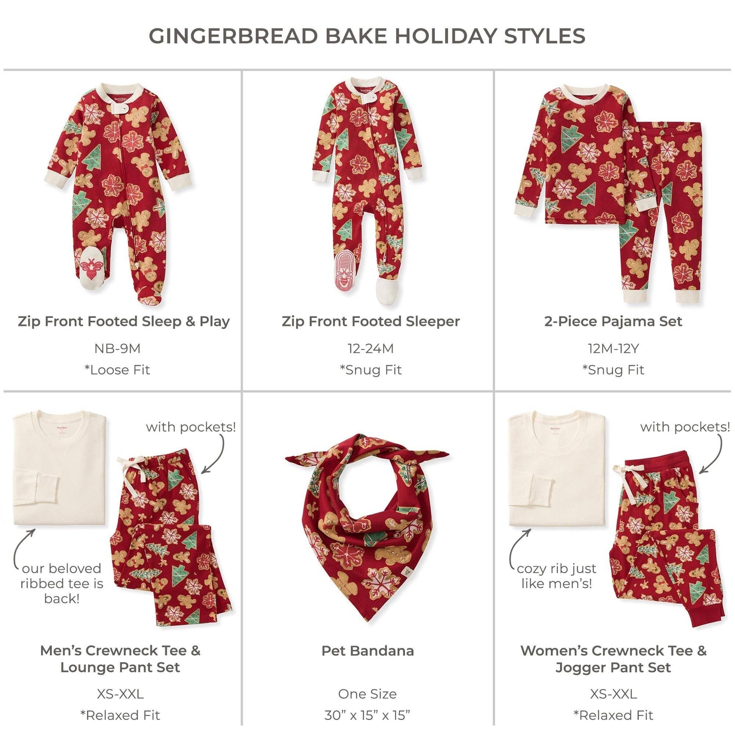 Gingerbread Bake Pajamas