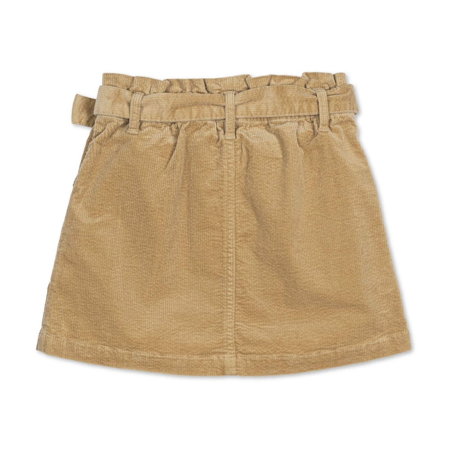 Organic Corduroy Khaki Skirt
