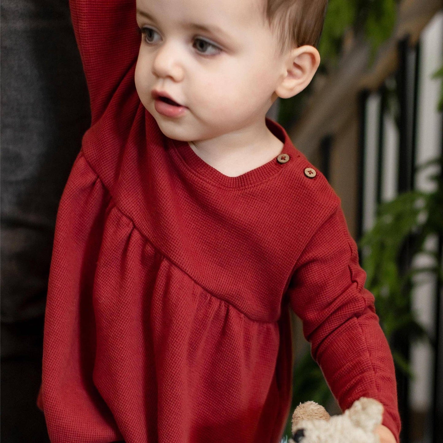 Thermal Organic Girl Tunic & Pants Set