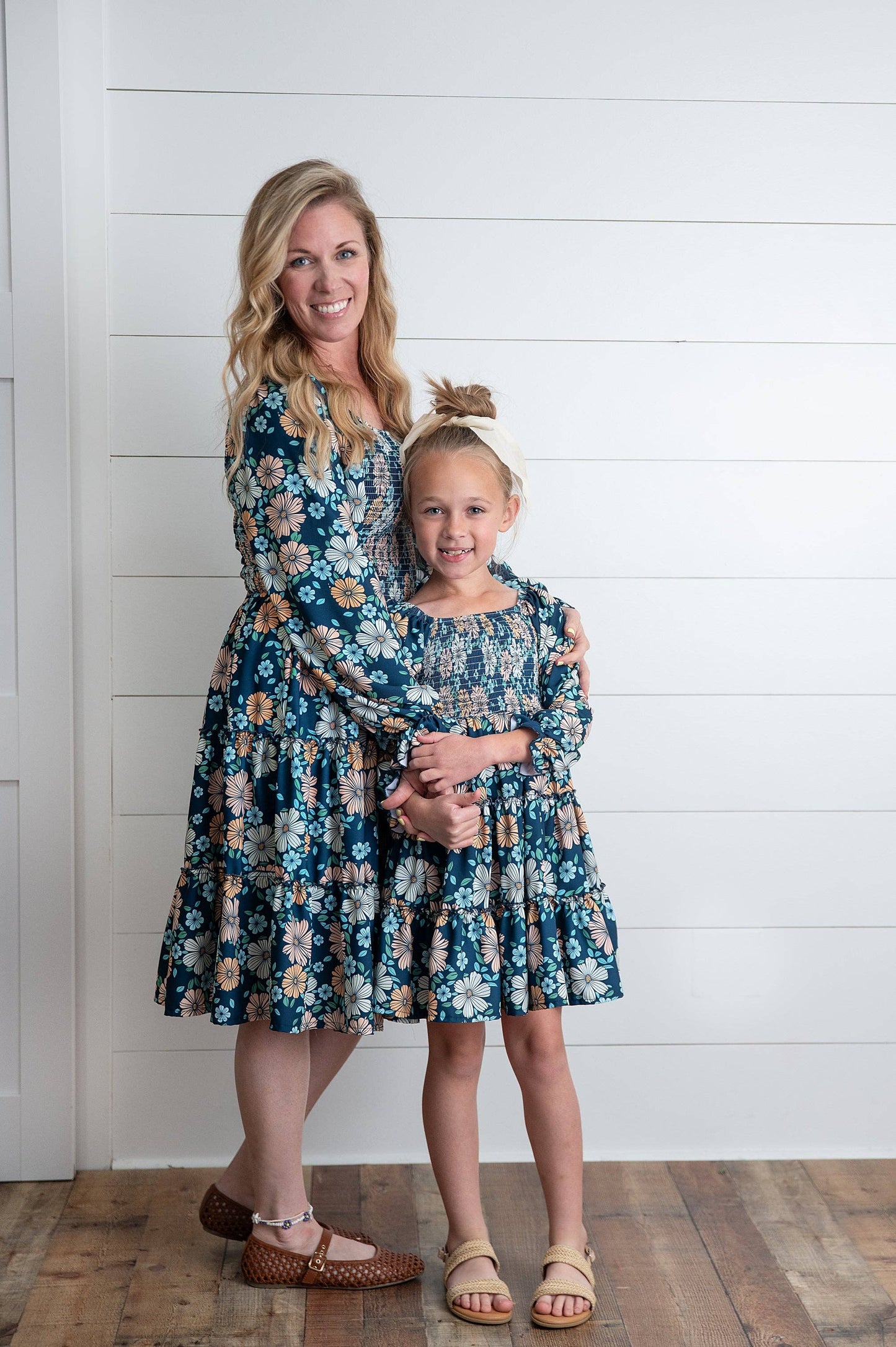 Floral 3-Tiered Dress