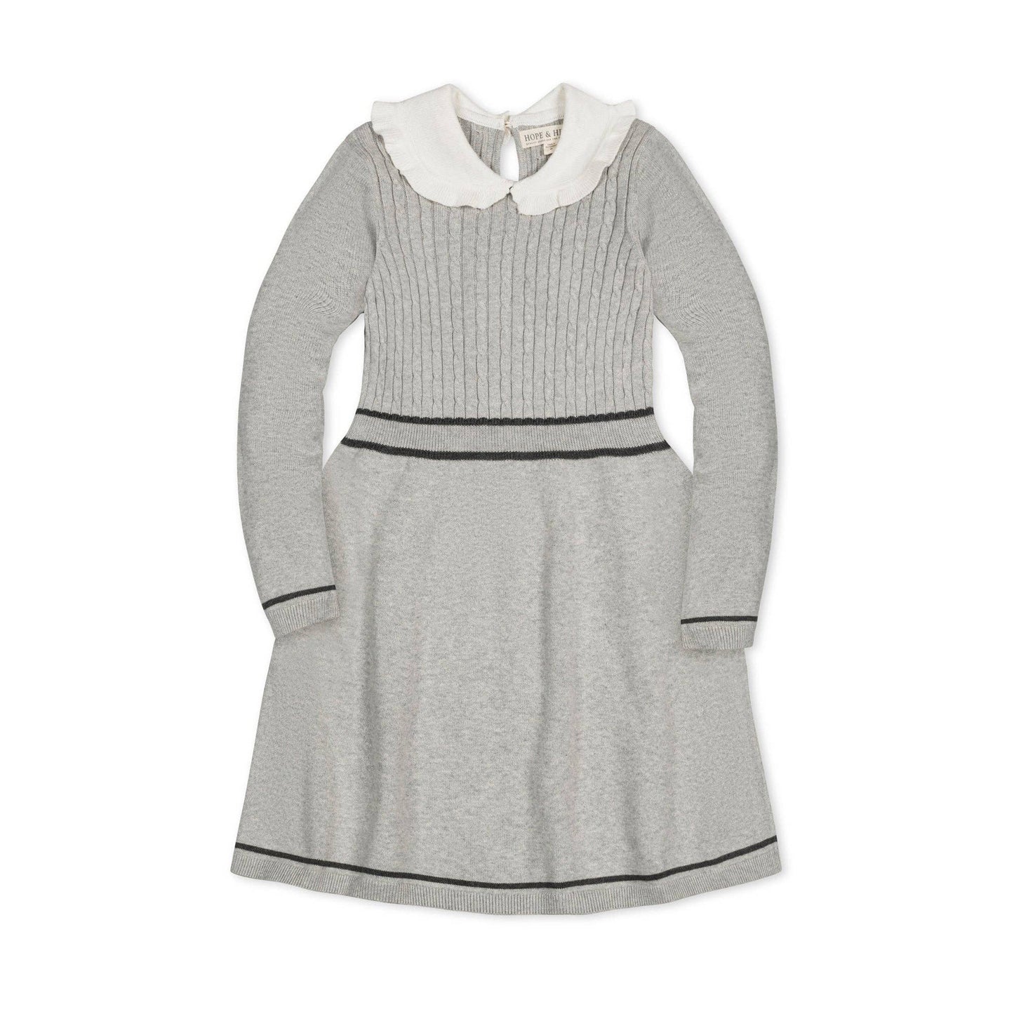 Heather Gray Organic Sweater Dress