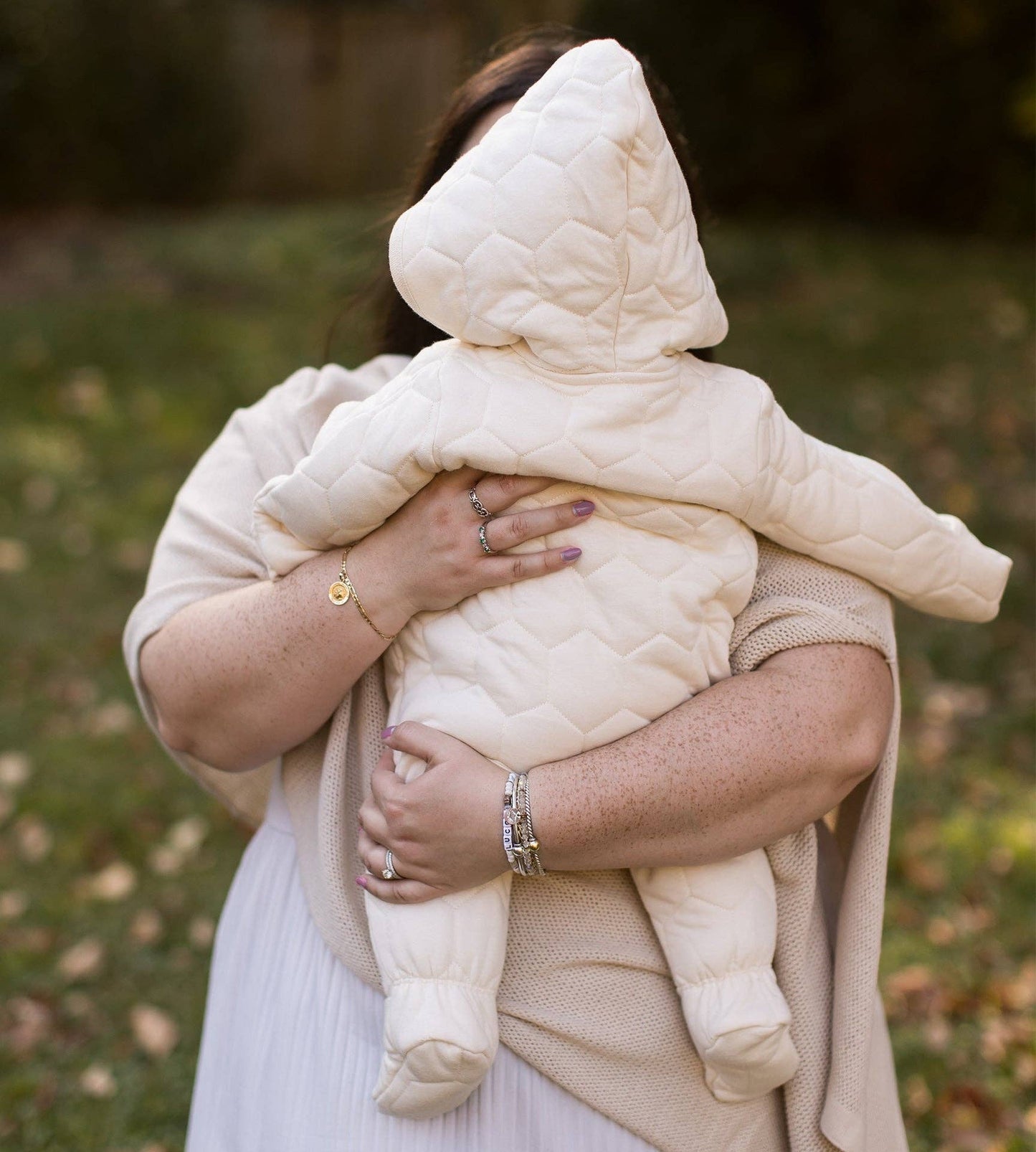 Organic Cotton Honeycomb Quilted Bunting