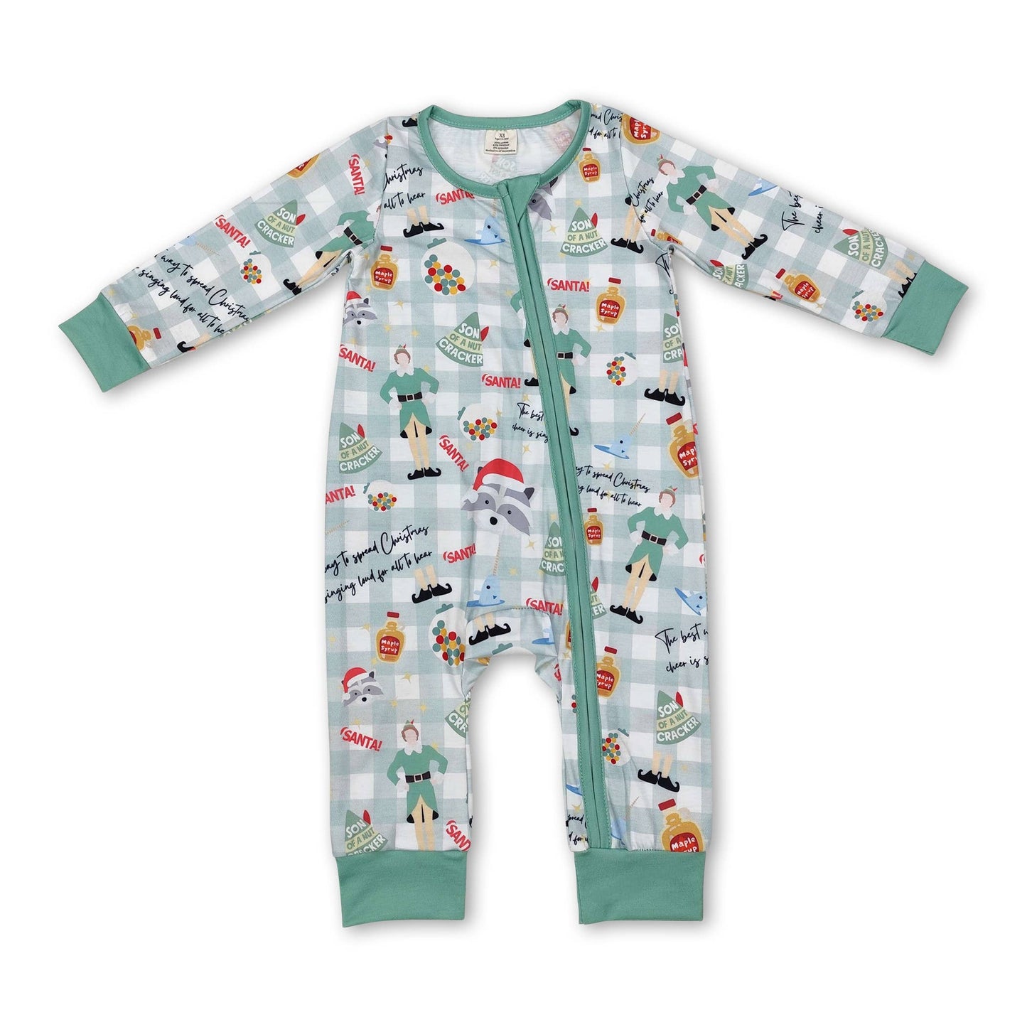 Green Plaid Christmas Pajamas