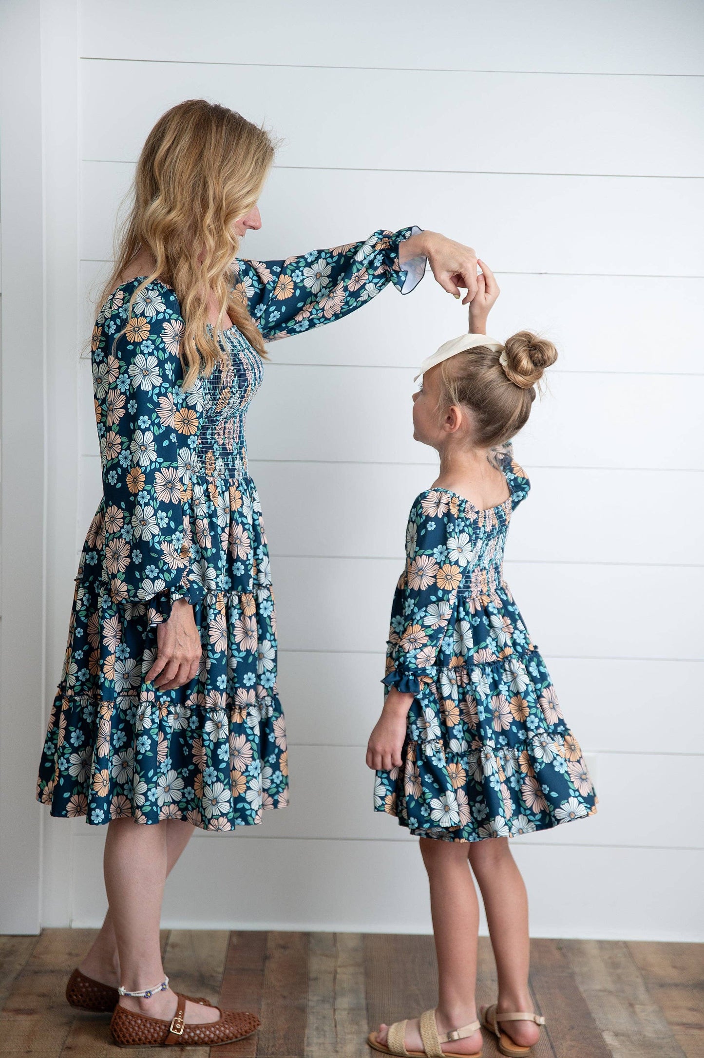 Floral 3-Tiered Dress
