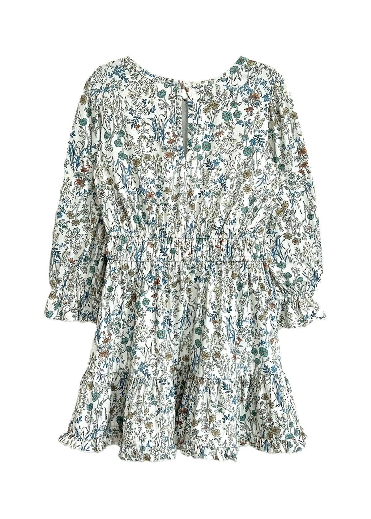 Blue Brooklyn Floral Dress