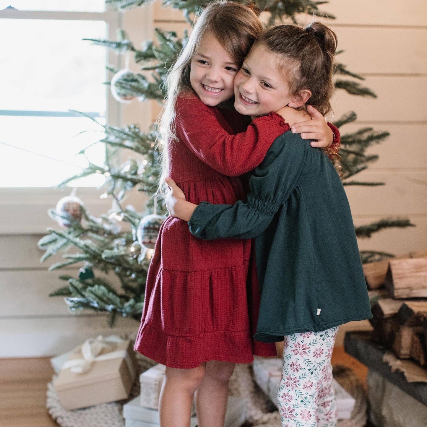 Brick Red Organic Cotton Dress
