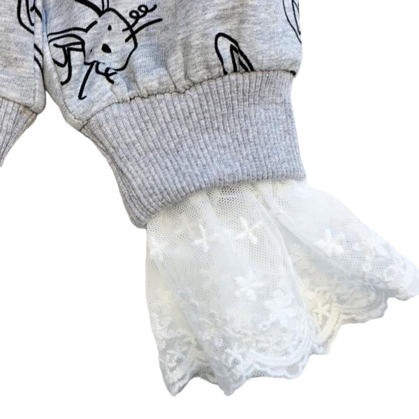 Bunny Lace Trims Top