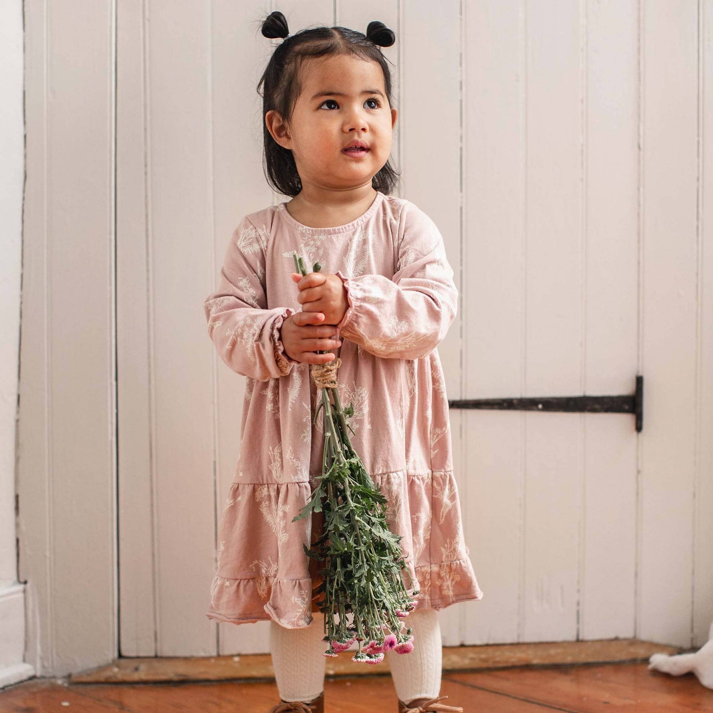 Organic Rose Wildflower Dress