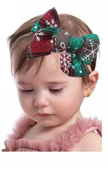 Christmas Bows Headbands (small)