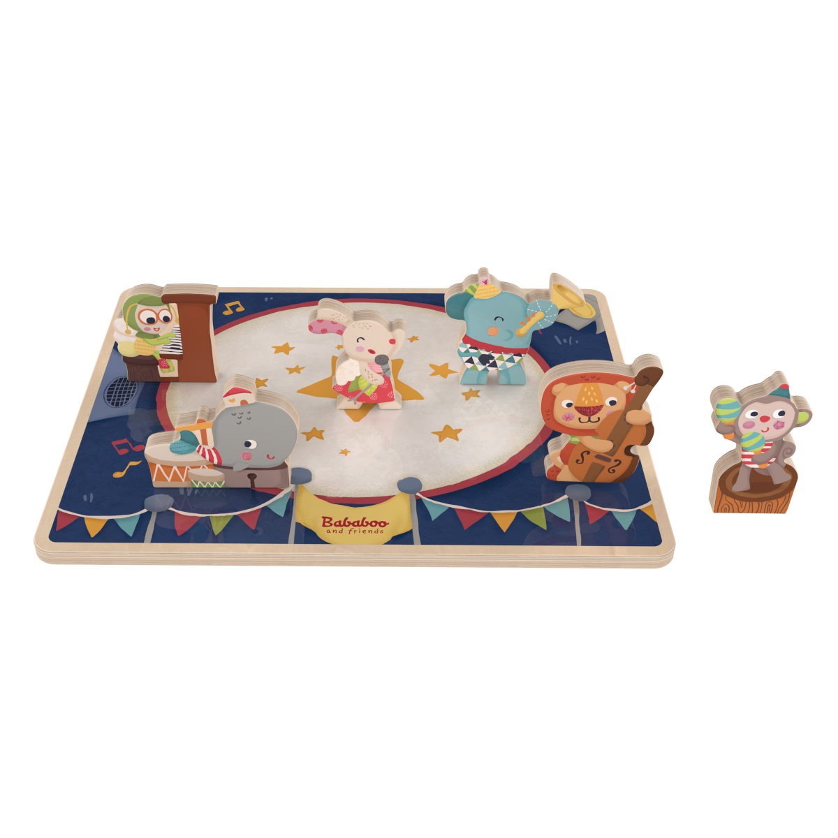 Bababoo and friends Band Play Figure Puzzle