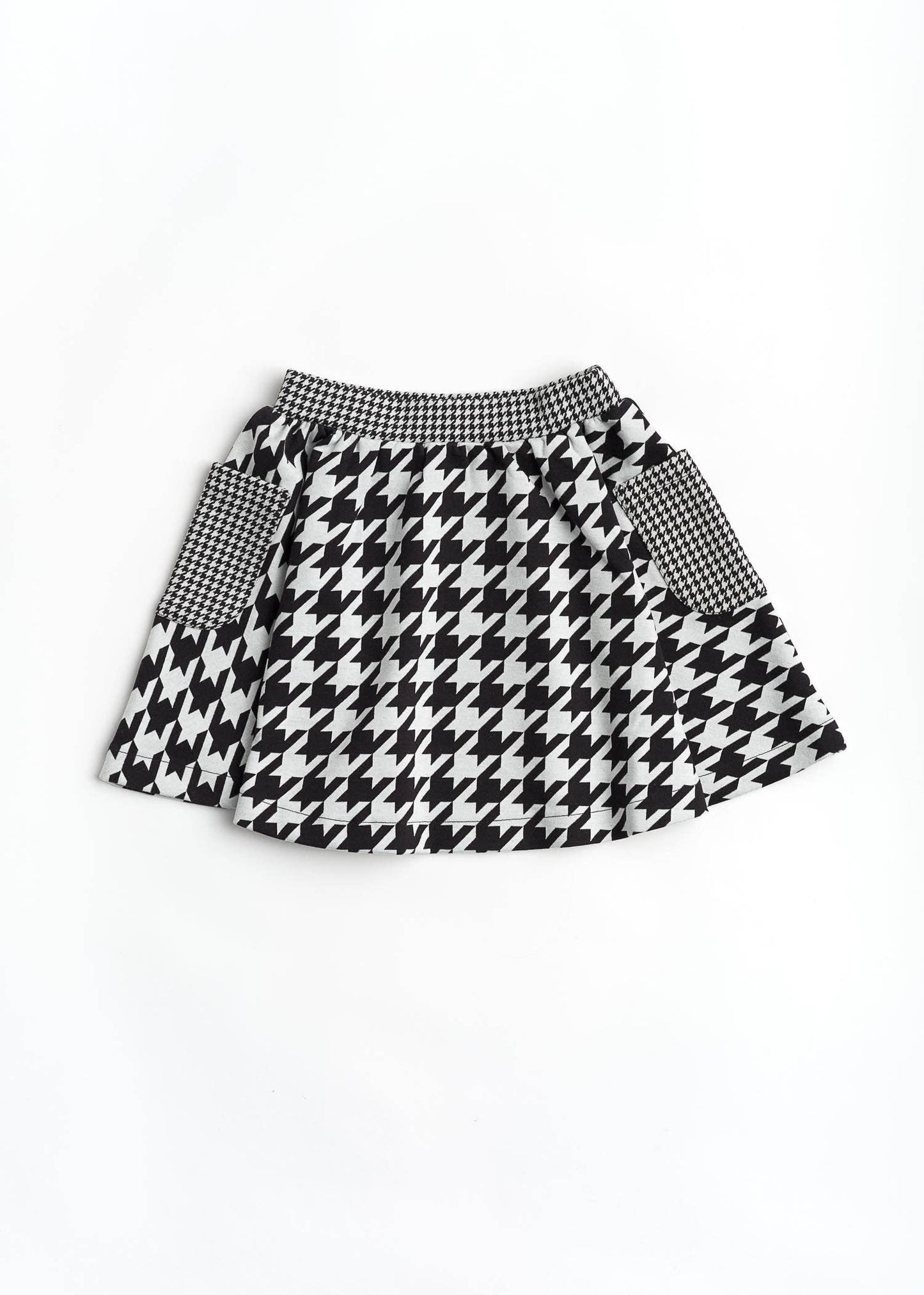 Houndstooth Skater Skirt
