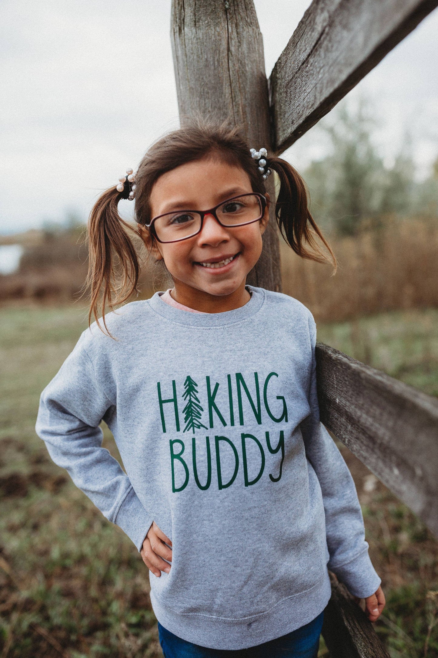 Hiking Buddy Kids Sweatshirt