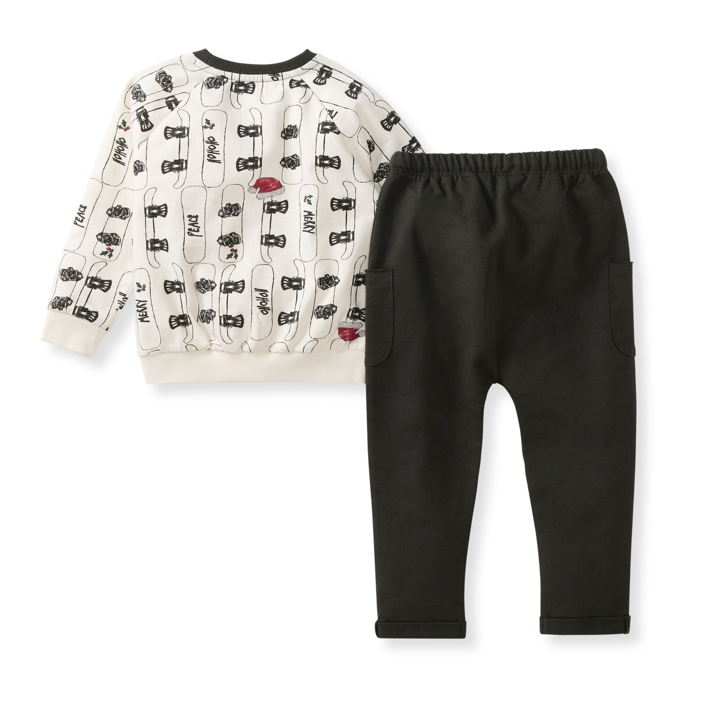 Deck The Slopes Sweatshirt & Pants Set