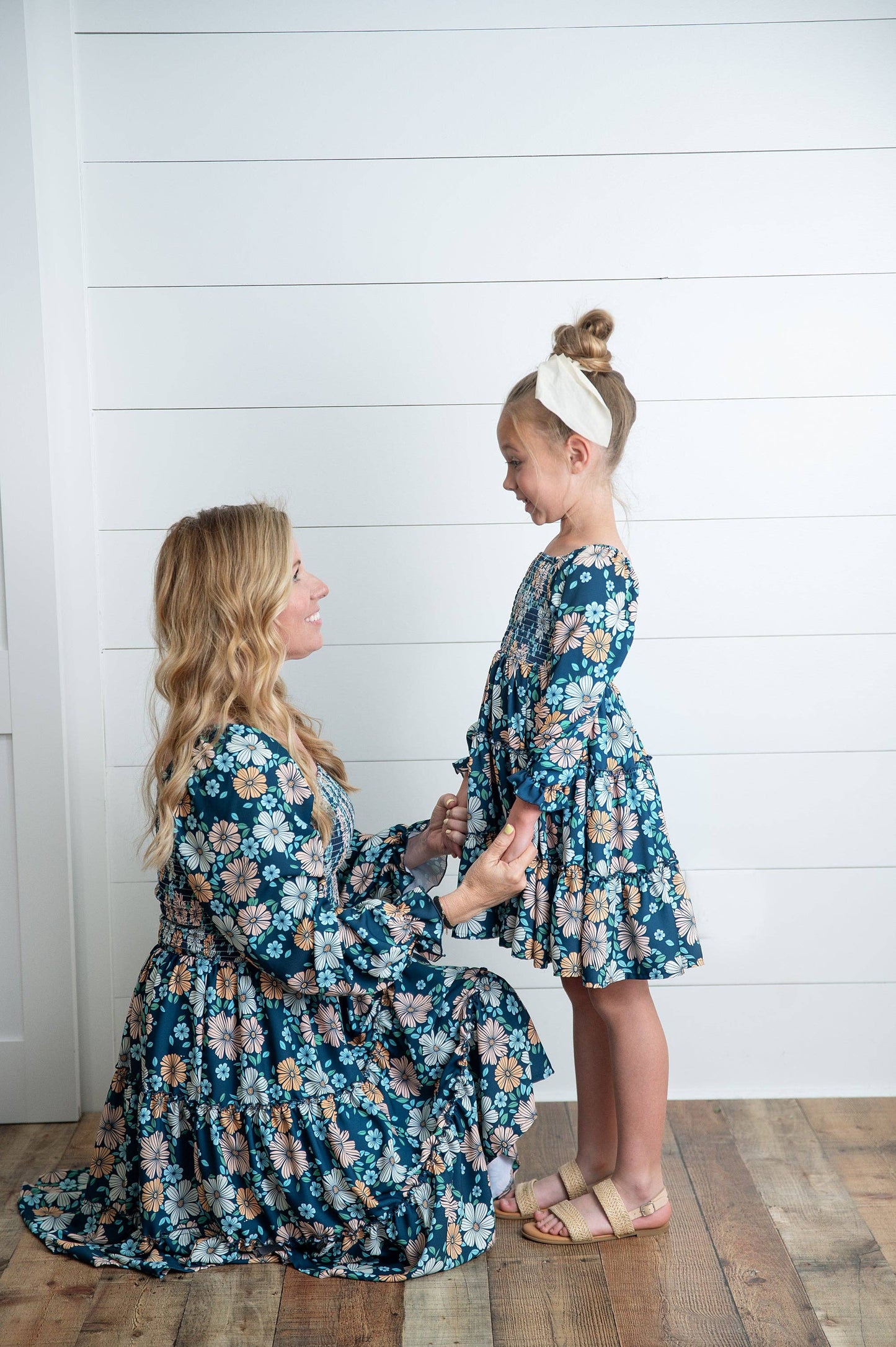 Floral 3-Tiered Dress