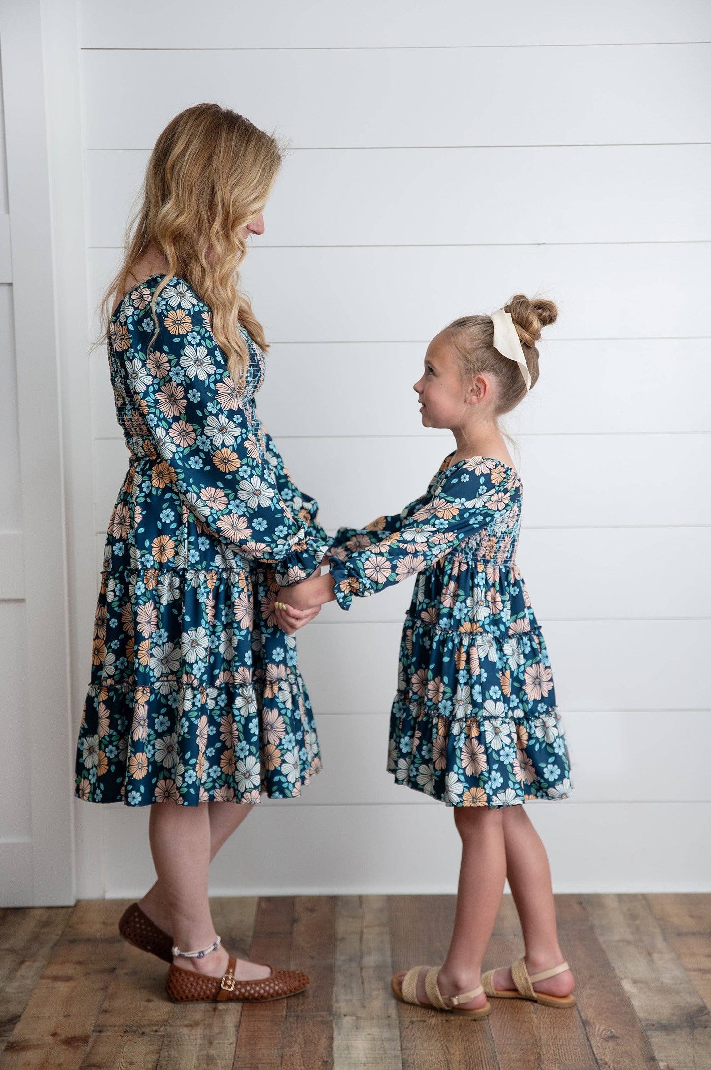 Floral 3-Tiered Dress