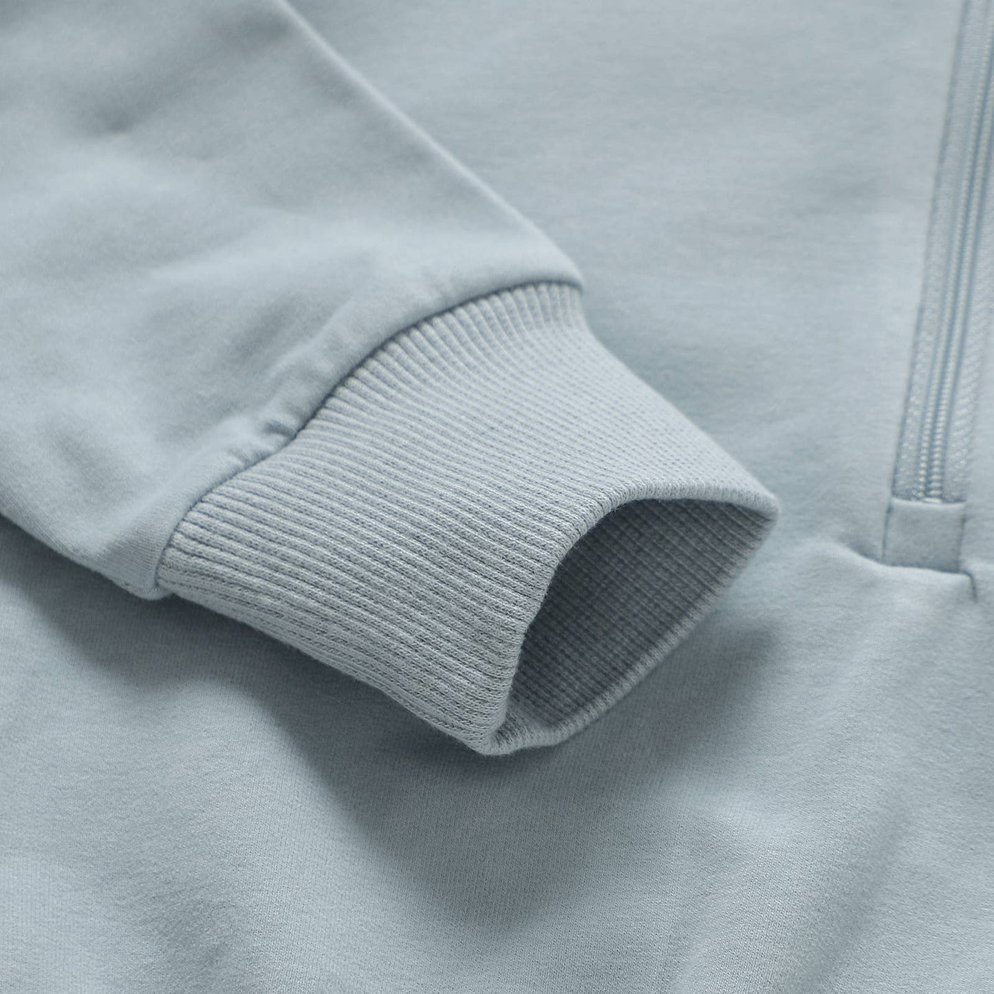 Dusty Blue French Terry Organic Cotton Beach Jogger Set