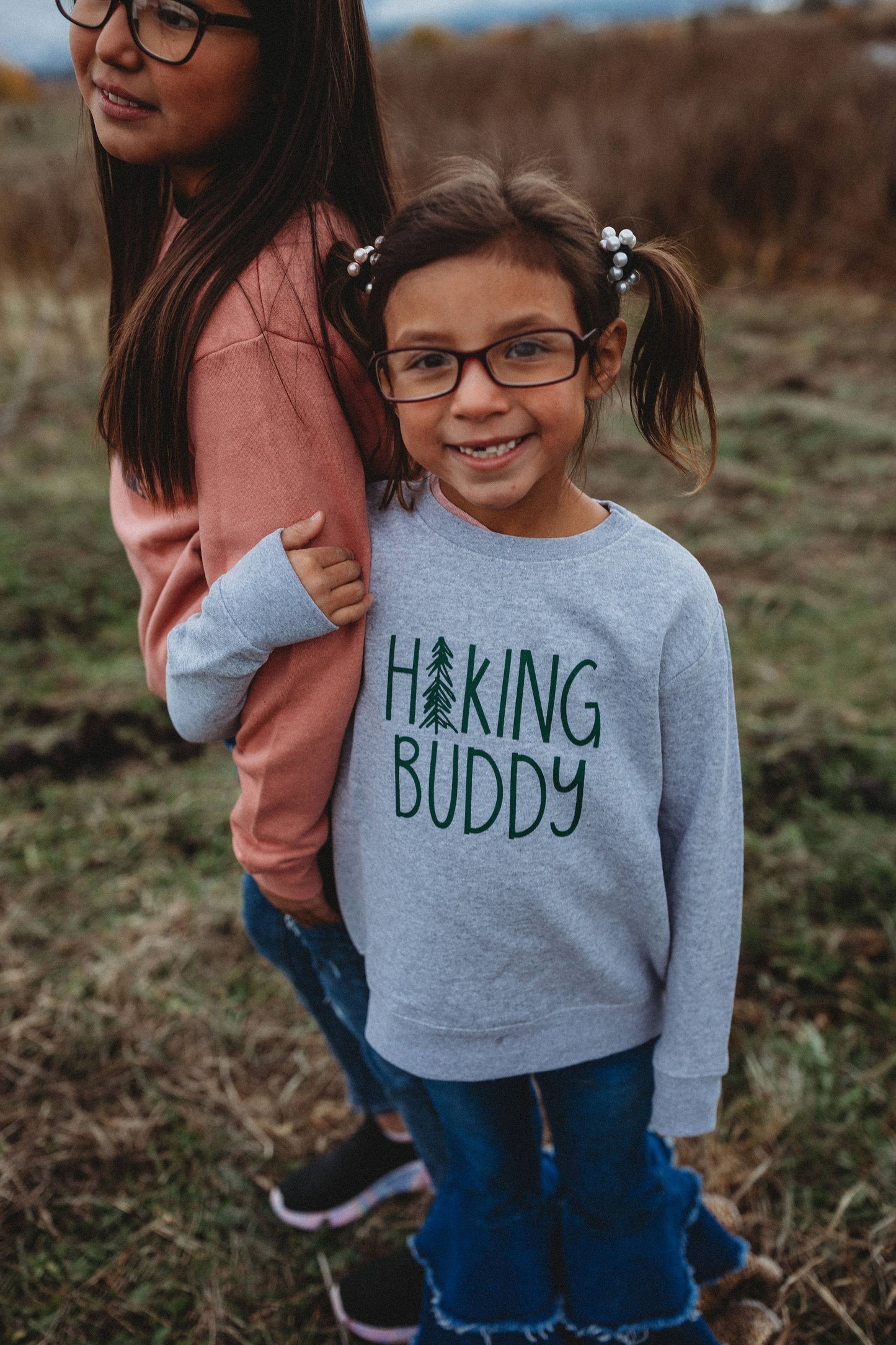 Hiking Buddy Kids Sweatshirt