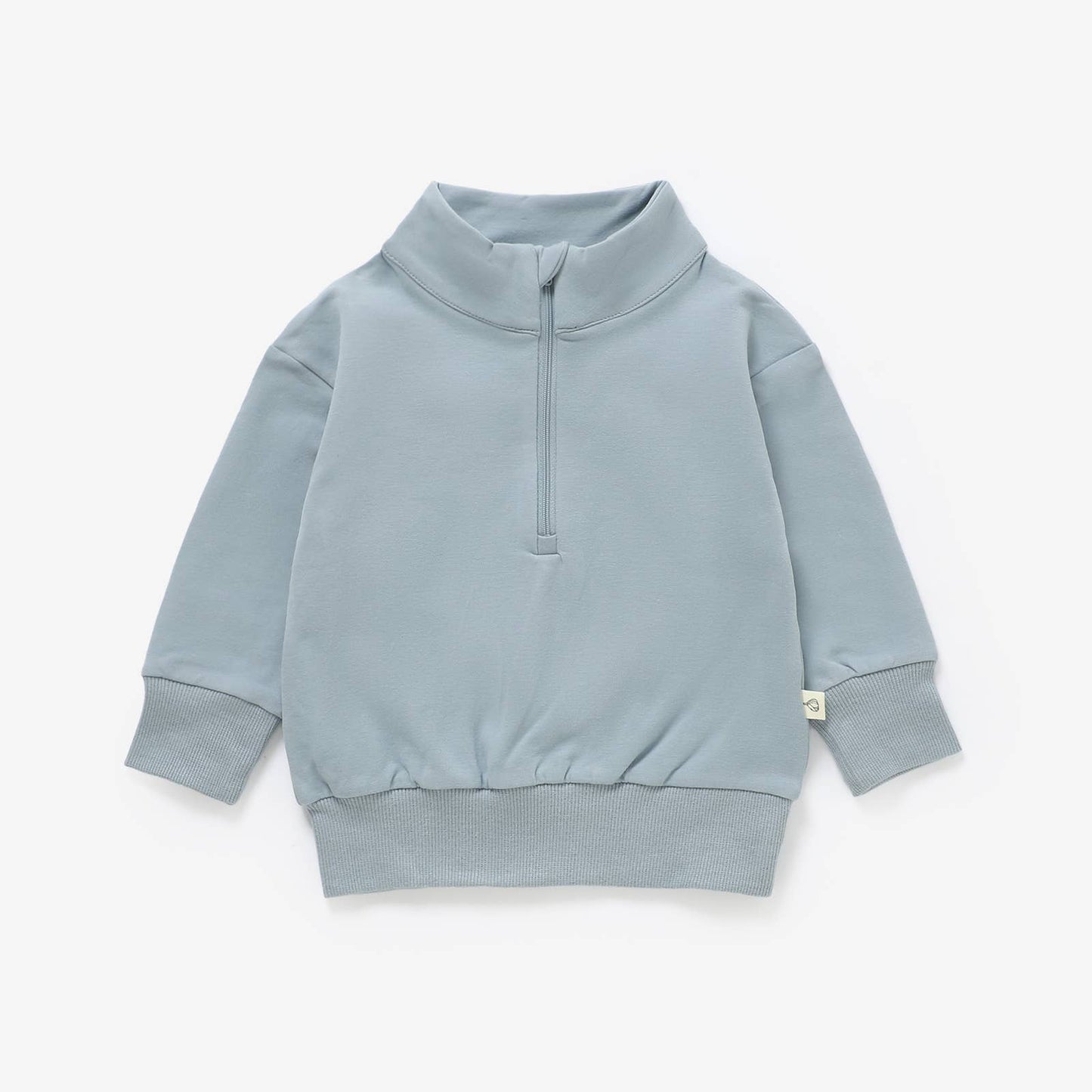 Dusty Blue French Terry Organic Cotton Beach Jogger Set