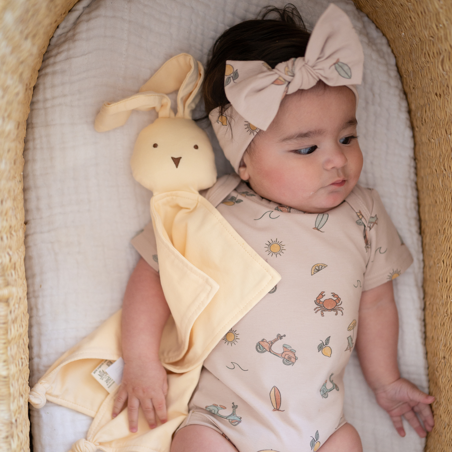 Lemonade Yellow Organic Cotton Bunny