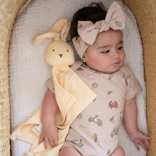 Lemonade Yellow Organic Cotton Bunny