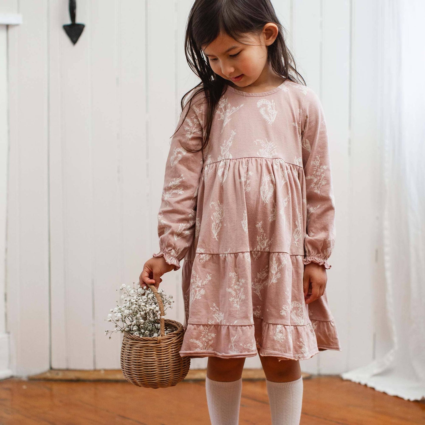Organic Rose Wildflower Dress