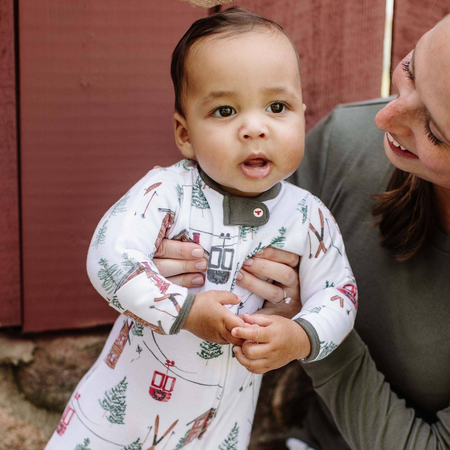 Ski The Alps Pajamas
