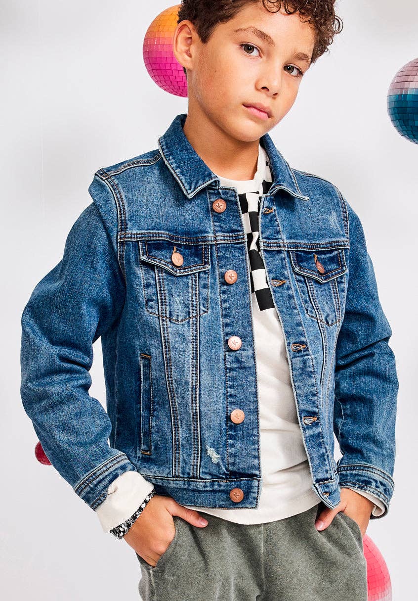 Denim Jacket – Crocodile Wash