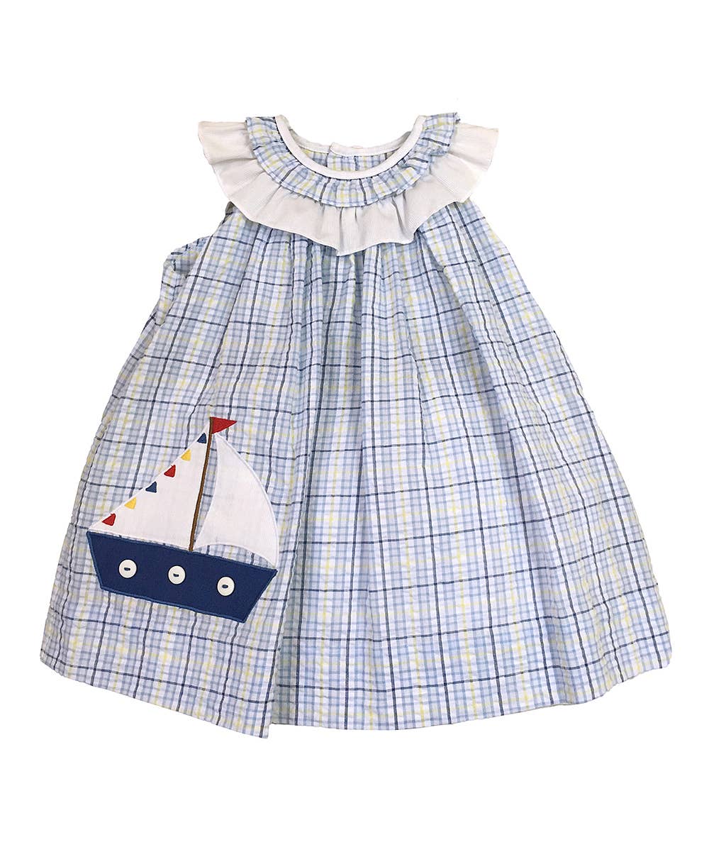 Sailboat Applique Dress