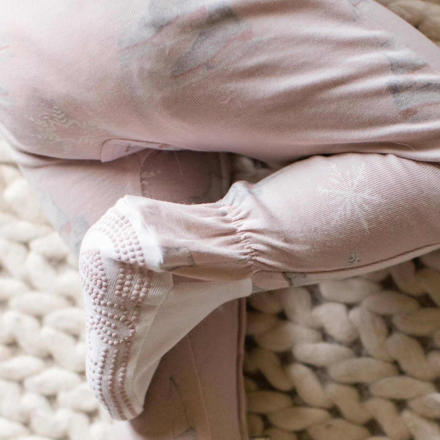 Ice Skates Organic Cotton Two-Piece Pajamas