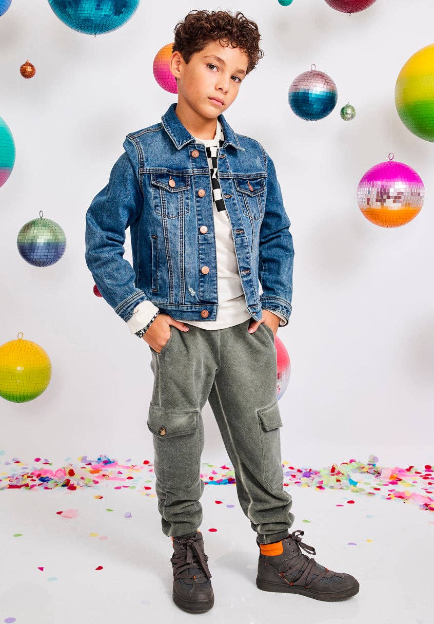 Denim Jacket – Crocodile Wash