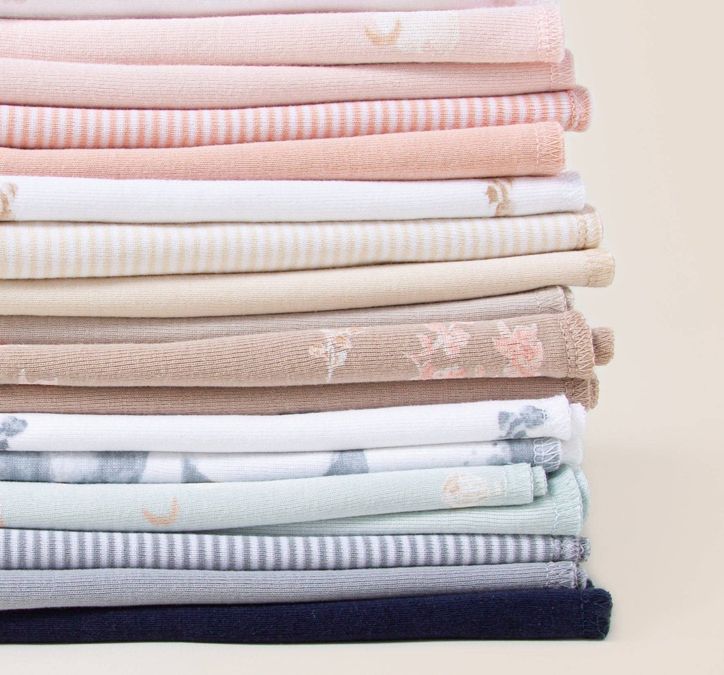 Set of 5 Hello Moon Burp Cloths