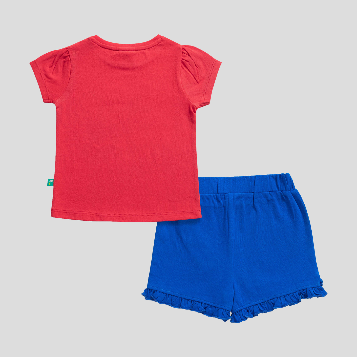 "So Fun" Puff Sleeve Tee & Skort Set