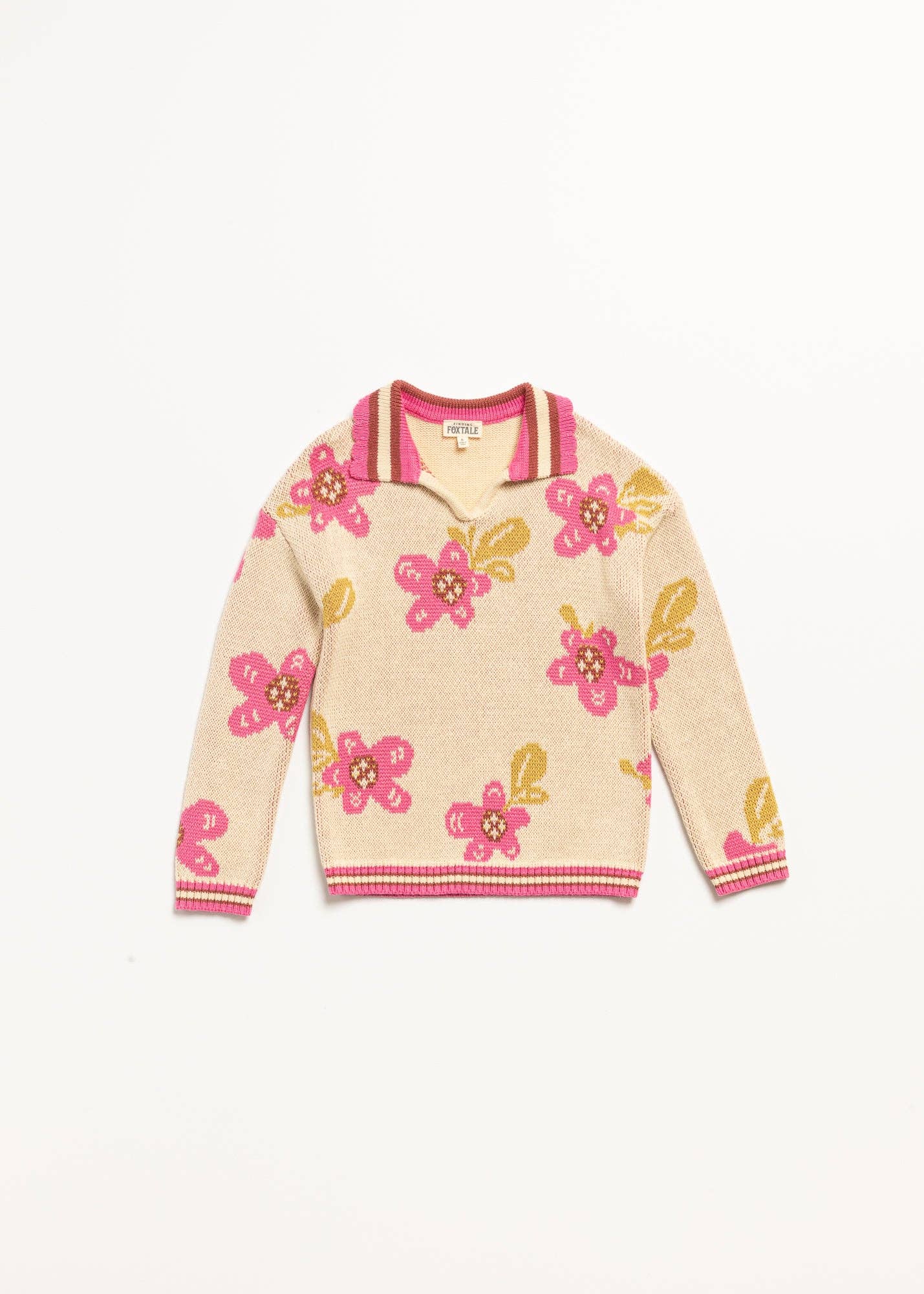 Retro Flowers Sweater