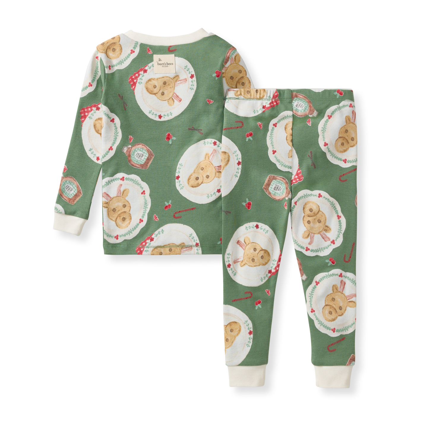 Reindeer Pancakes Two-Piece Pajamas