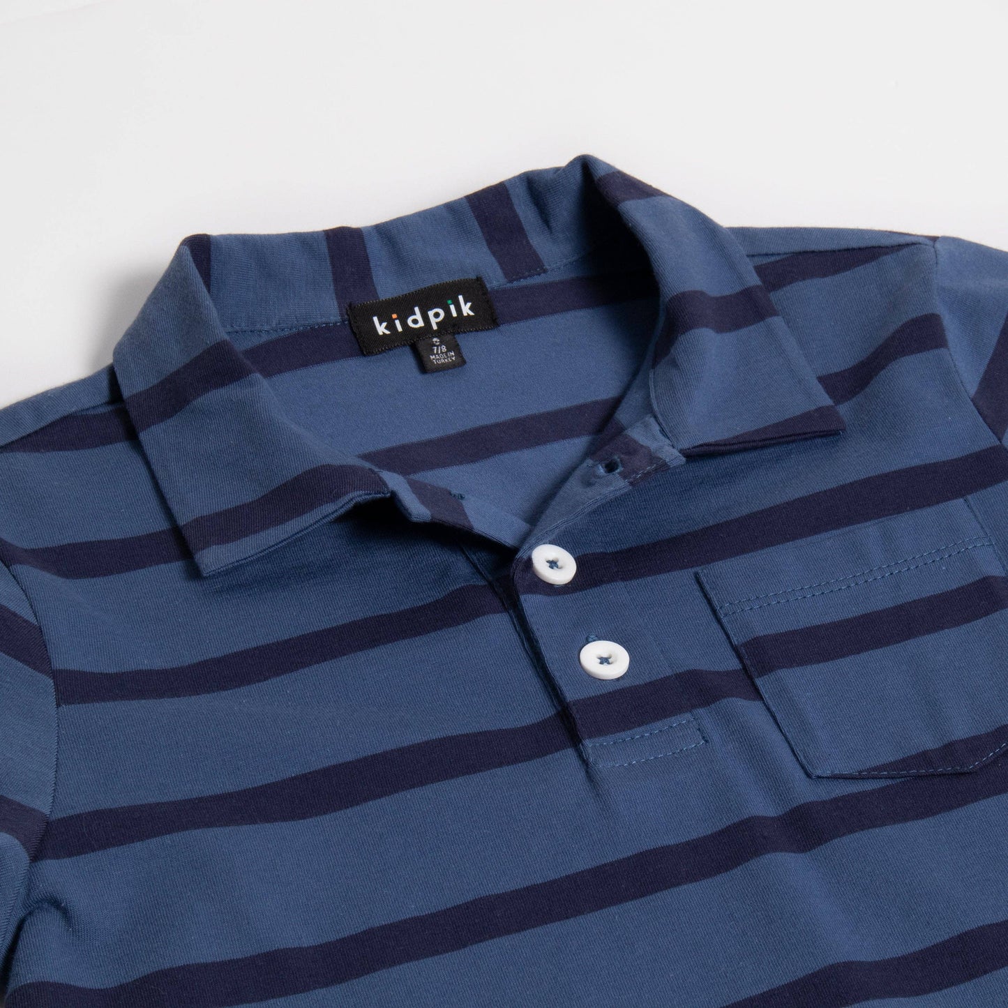 Striped Jersey Polo