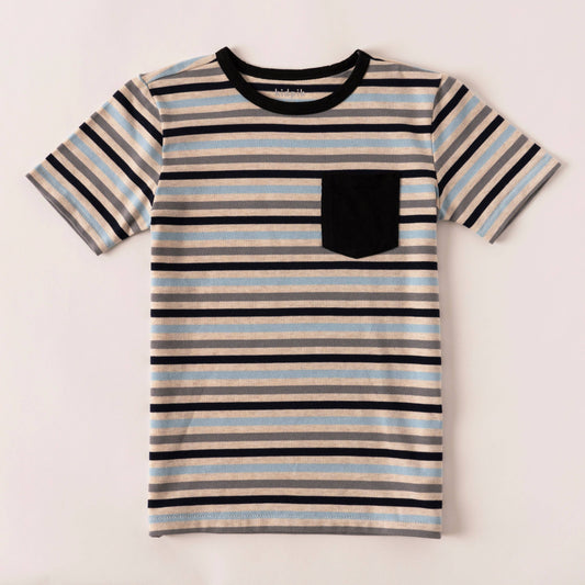 Striped Pocket Tee