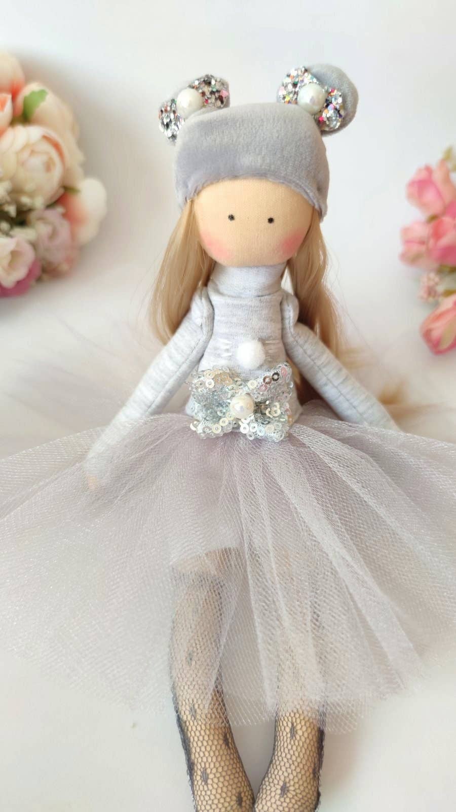 Handmade, Fabric, Heirloom Doll