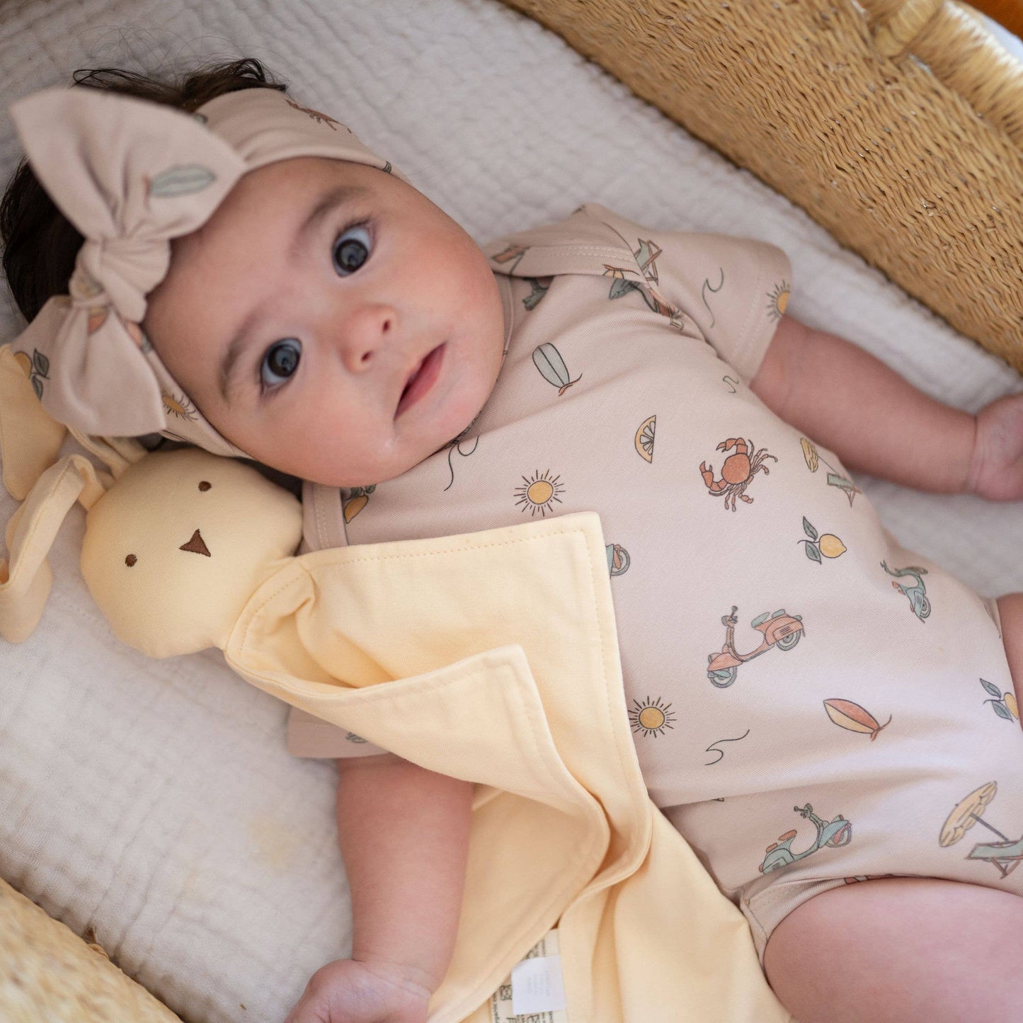 Lemonade Yellow Organic Cotton Bunny