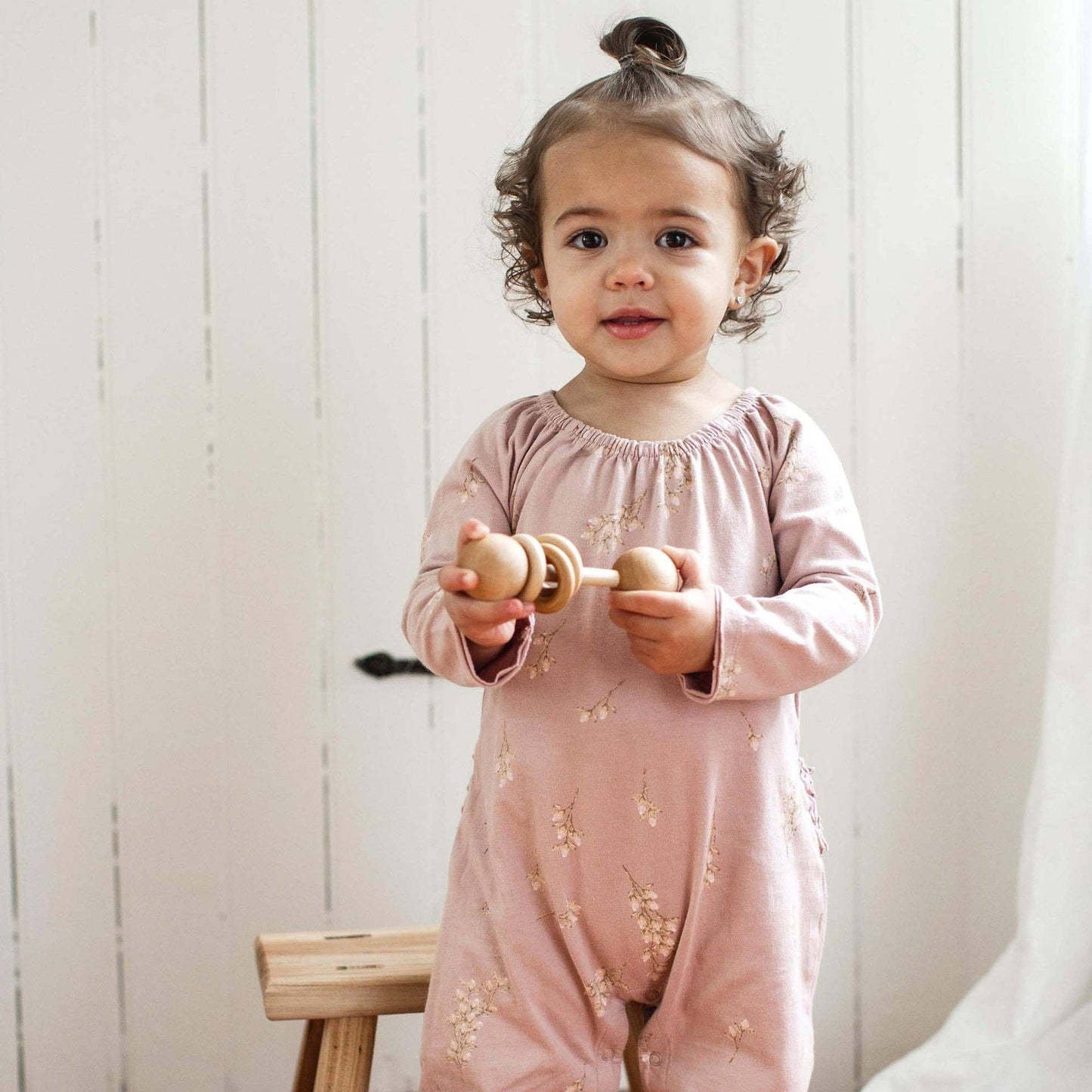 Budding Beauty Infant Jumpsuit