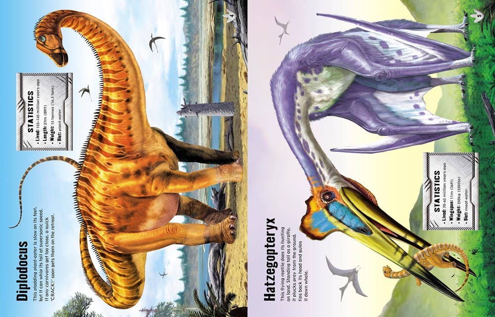 Build Your Own Dinosaurs Sticker Book : Usborne